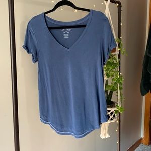 Blue Soft and Sexy American Eagle Shirt